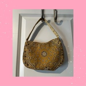 Yellow Bandana Purse
